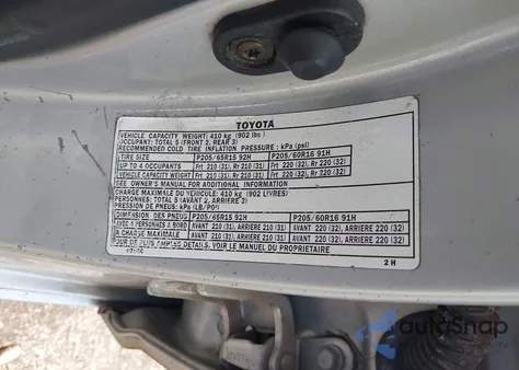 2003 Toyota Avalon Xl/Xls from USA, damaged, VIN 4T1BF28B034311669